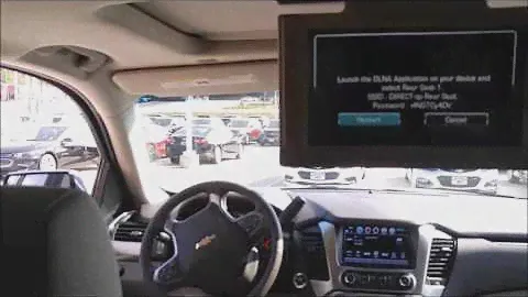 Casting to the Rear Seat Entertainment (DLNA