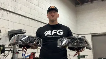 How to install Halo Headlights! / 03 gmc Yukon Denali