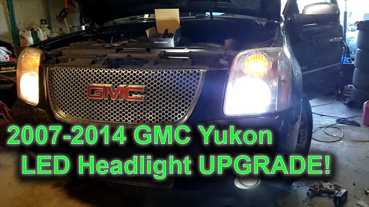 2007-2014 GMC Yukon / Denali LED Headlight Bulb Replacement - EASY!