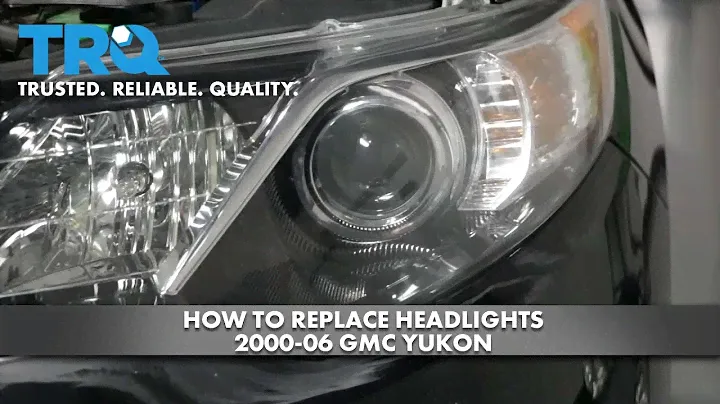 How to Replace Headlights 2000 06 GMC Yukon