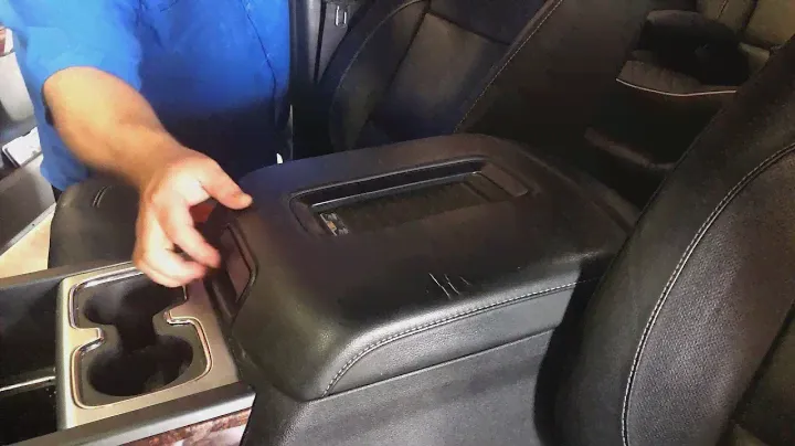 How to Remove the Console lid on a 2015-2018 Chevy/GM Truck or SUV