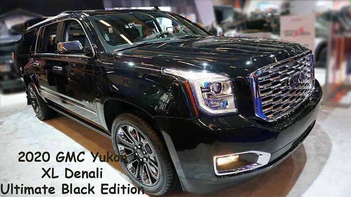 2020 GMC Yukon XL Denali Ultimate Black Edition - Exterior and Interior WalkAround