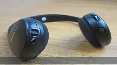GM Digital IR Compatible Audio Wireless Headphones for 2017 and newer Rear Seat Entertainment BluRa