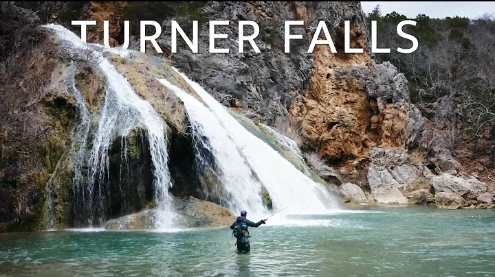 Fly Fishing/Camping Oklahoma's Tallest Waterfall (Turner Falls Winter Rainbow Trout 2024)