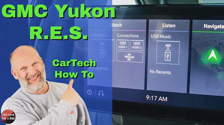 2021 GMC Yukon - Rear Entertainment System How To