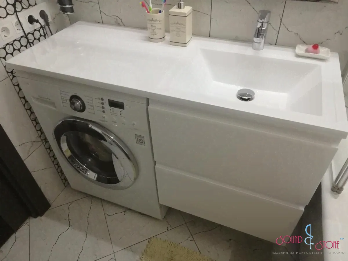Столешница из искусственного камня Staron Metallic EY510 (Yukon)-0